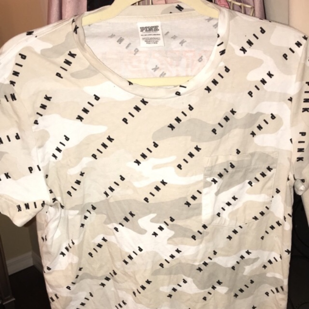 Pink Victoria secret shirt - Picture 2 of 2
